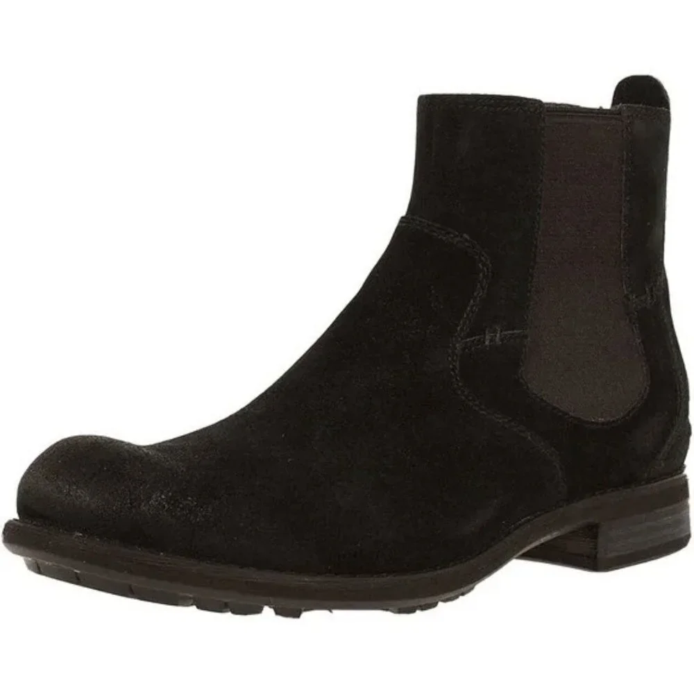 UGG Clyne Slip On Boot Black Suede Size EU 42 men's 9 women's 11